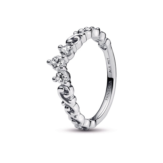 Ring – Sterling Silver – Regal Swirl Tiara