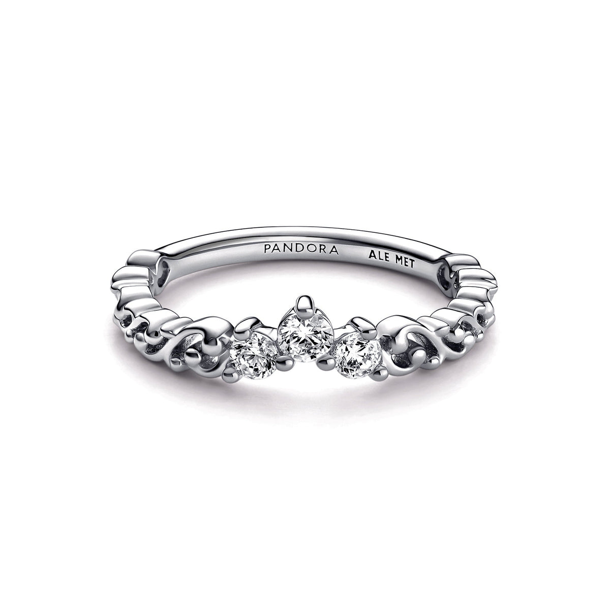 Ring – Sterling Silver – Regal Swirl Tiara