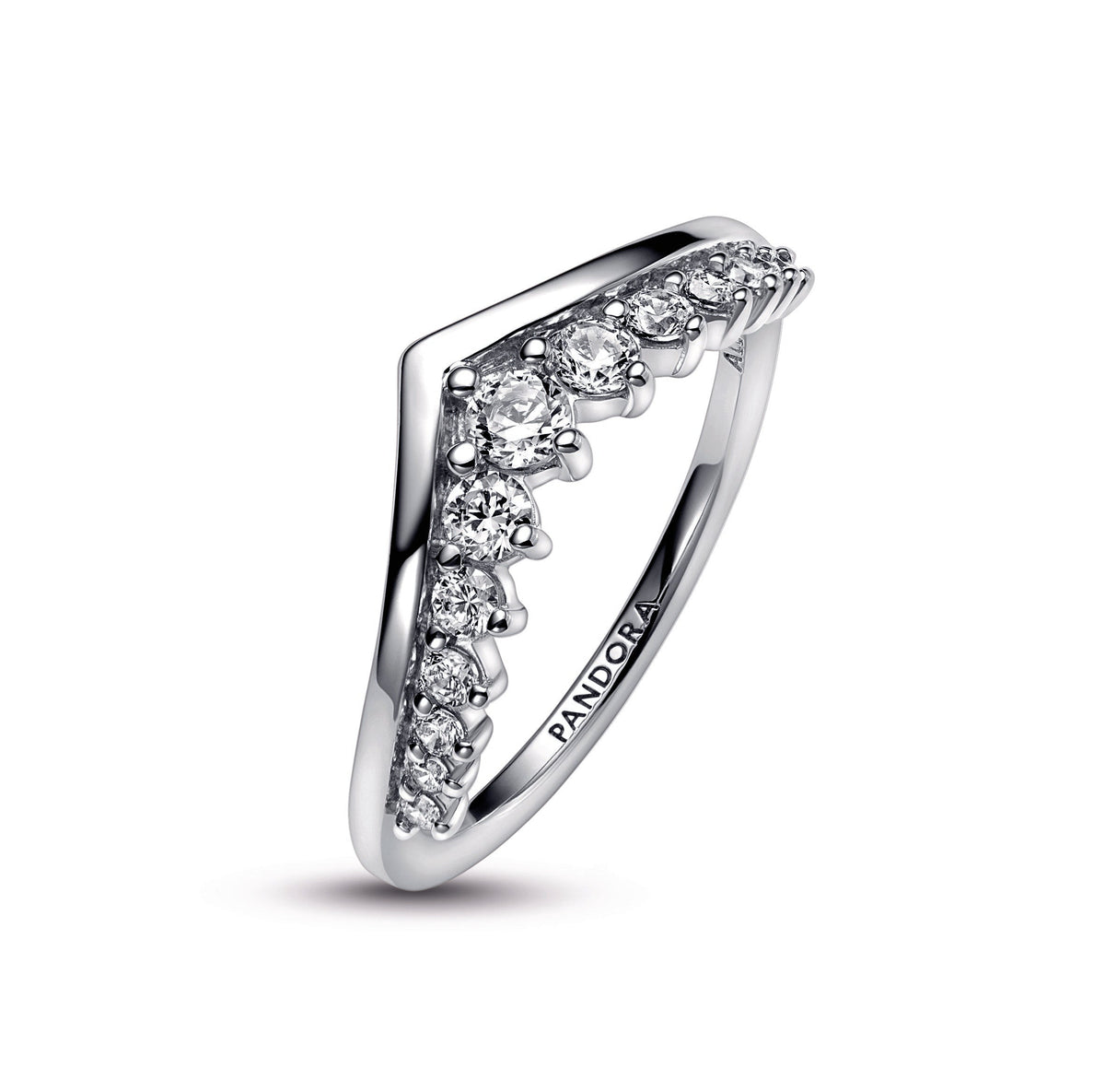 Ring – Sterling Silver – Pandora Timeless Wish Floating Pavé