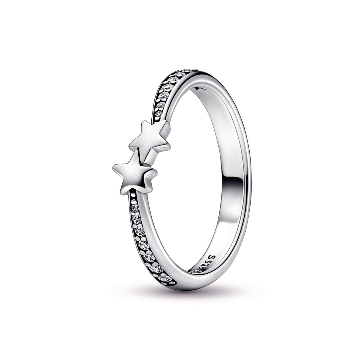 Ring – Sterling Silver – Shooting Stars Sparkling