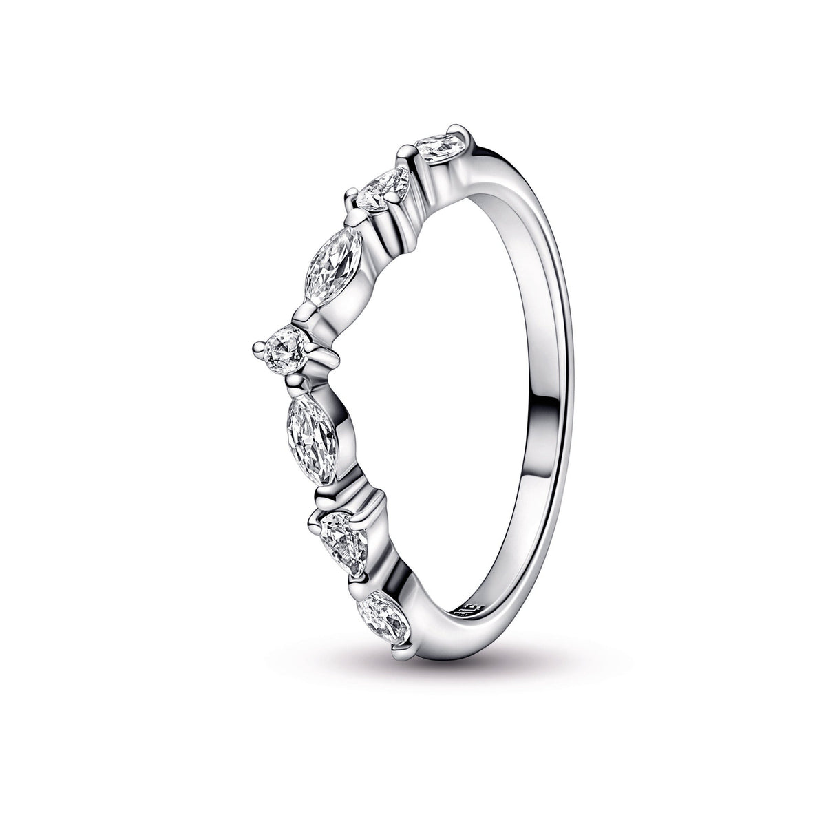 Ring – Sterling Silver – Pandora Timeless Wish Sparkling Alternating