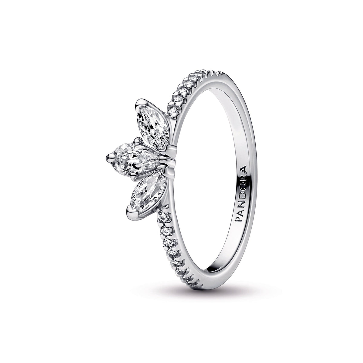 Ring – Sterling Silver – Sparkling Herbarium Cluster