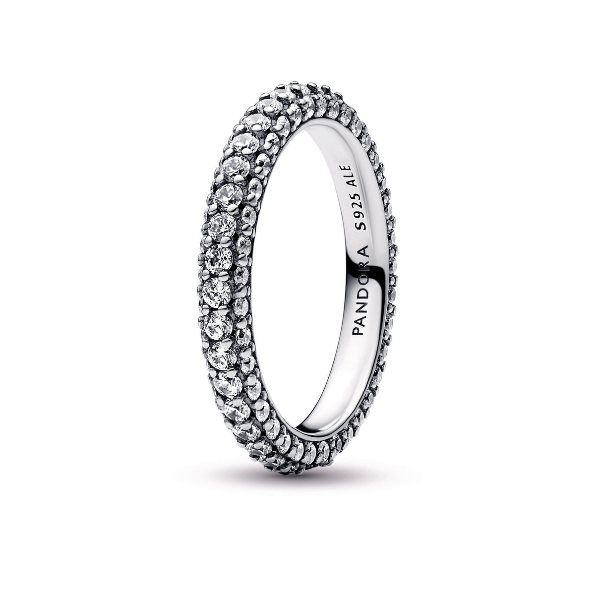 Ring – Sterling Silver – Pandora Timeless Pavé Single-row