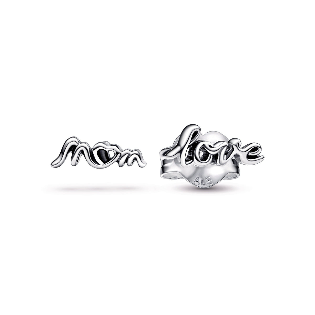 Stud Earrings – Sterling Silver – Love Mum