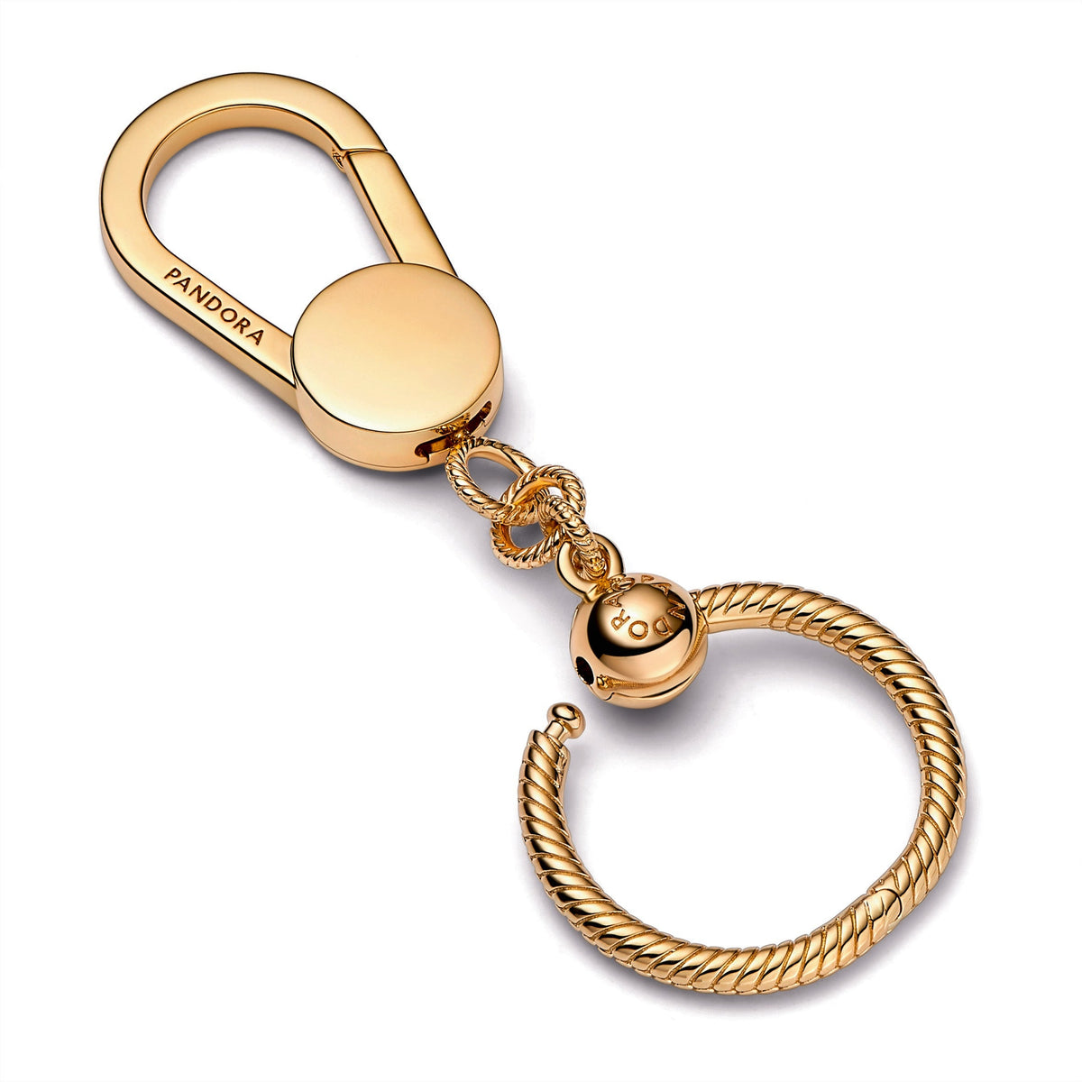 Charm – 14k Gold-Plated – Pandora Moments Small Bag Holder