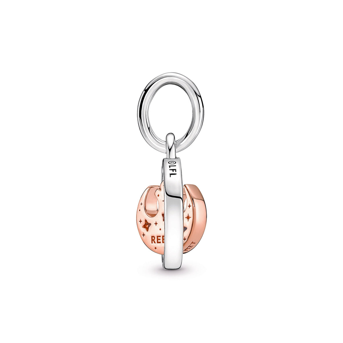 Pendant – 14k Rose Gold-Plated – Star Wars™ Rebel Alliance™ Symbol Spinning