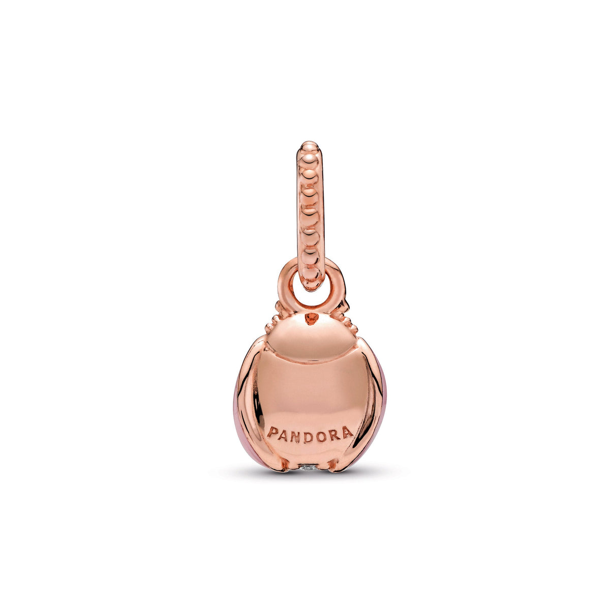 Pendant – 14k Rose Gold-Plated – Pink Ladybird
