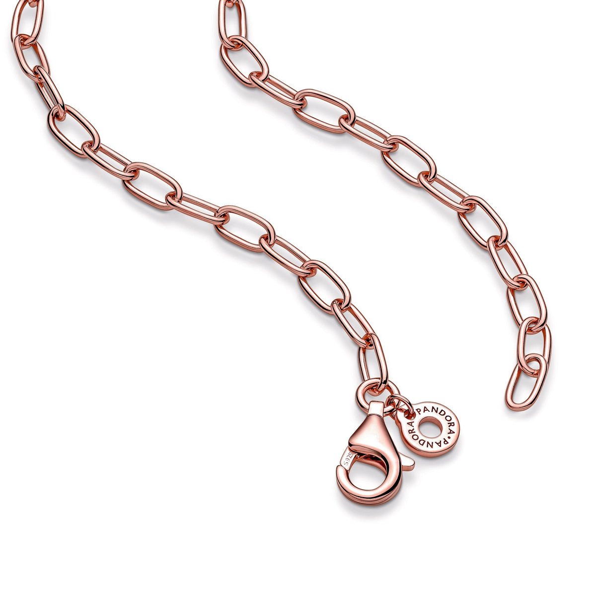 Chain Necklace – 14k Rose Gold-Plated – Link