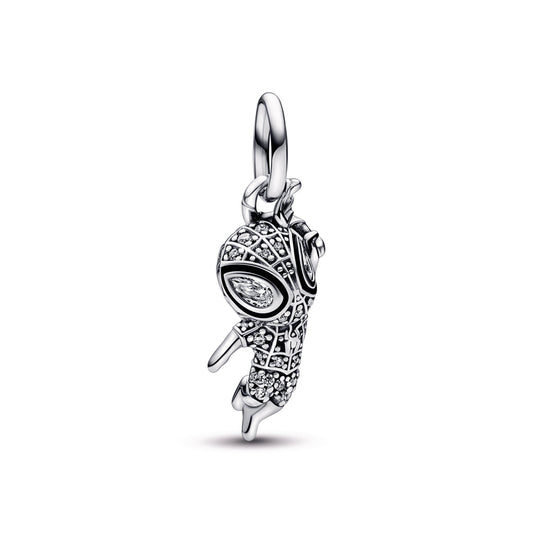 Pendant – Sterling Silver – Marvel Spider-Man Pavé