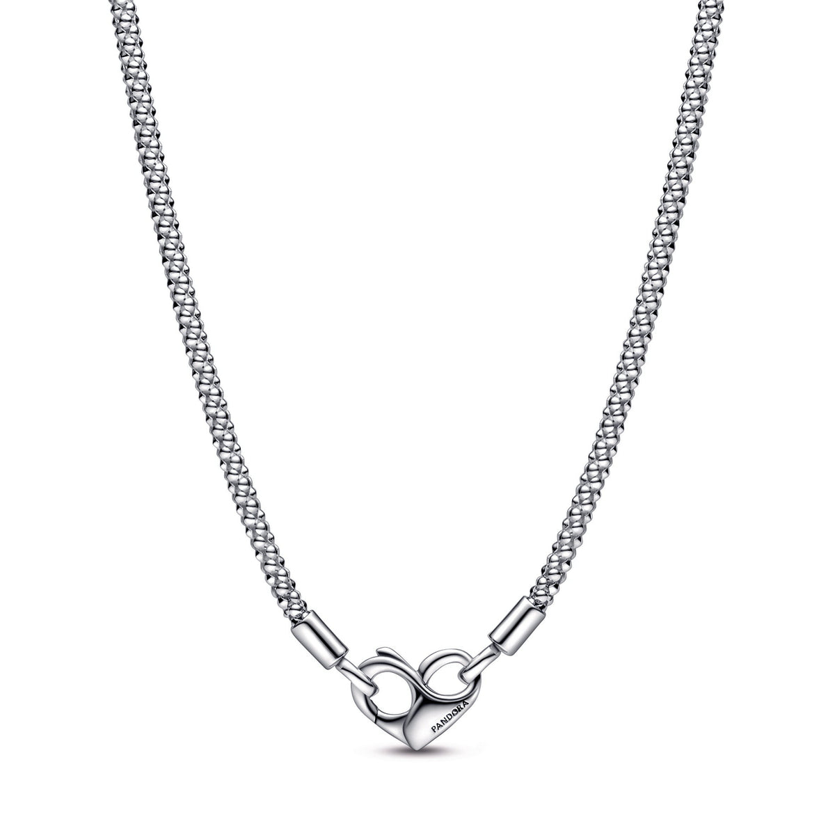 Chain Necklace – Sterling Silver – Pandora Moments Studded