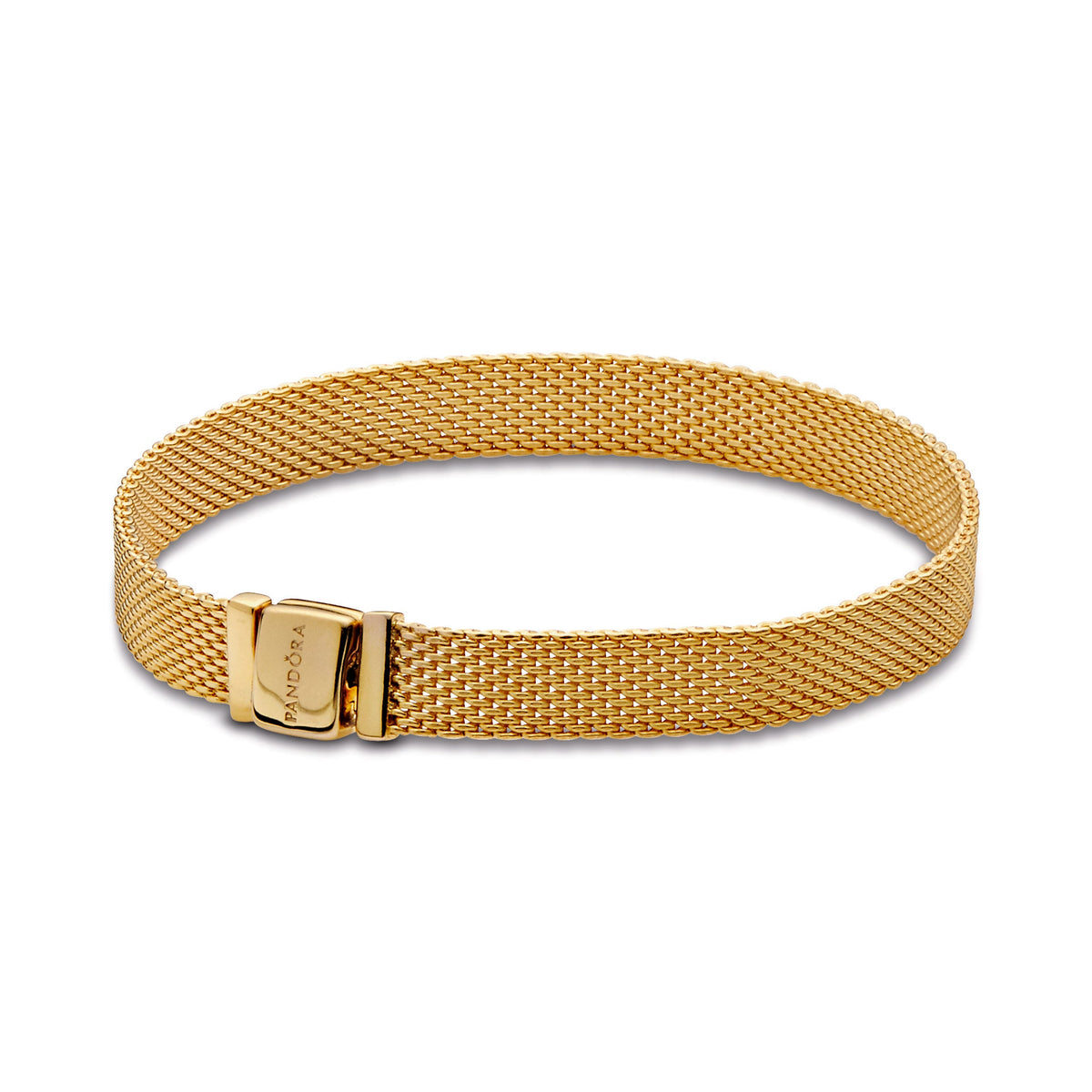 Bracelet – 14k Gold-Plated – Pandora Reflexions Mesh