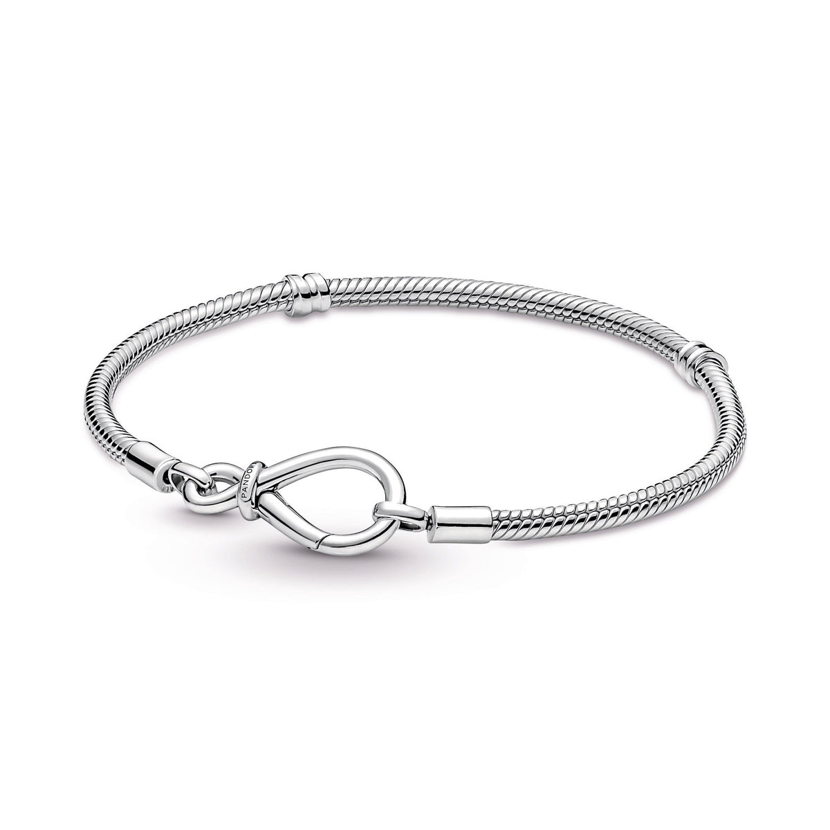 Chain Bracelet – Sterling Silver – Pandora Moments Infinity Knot Snake