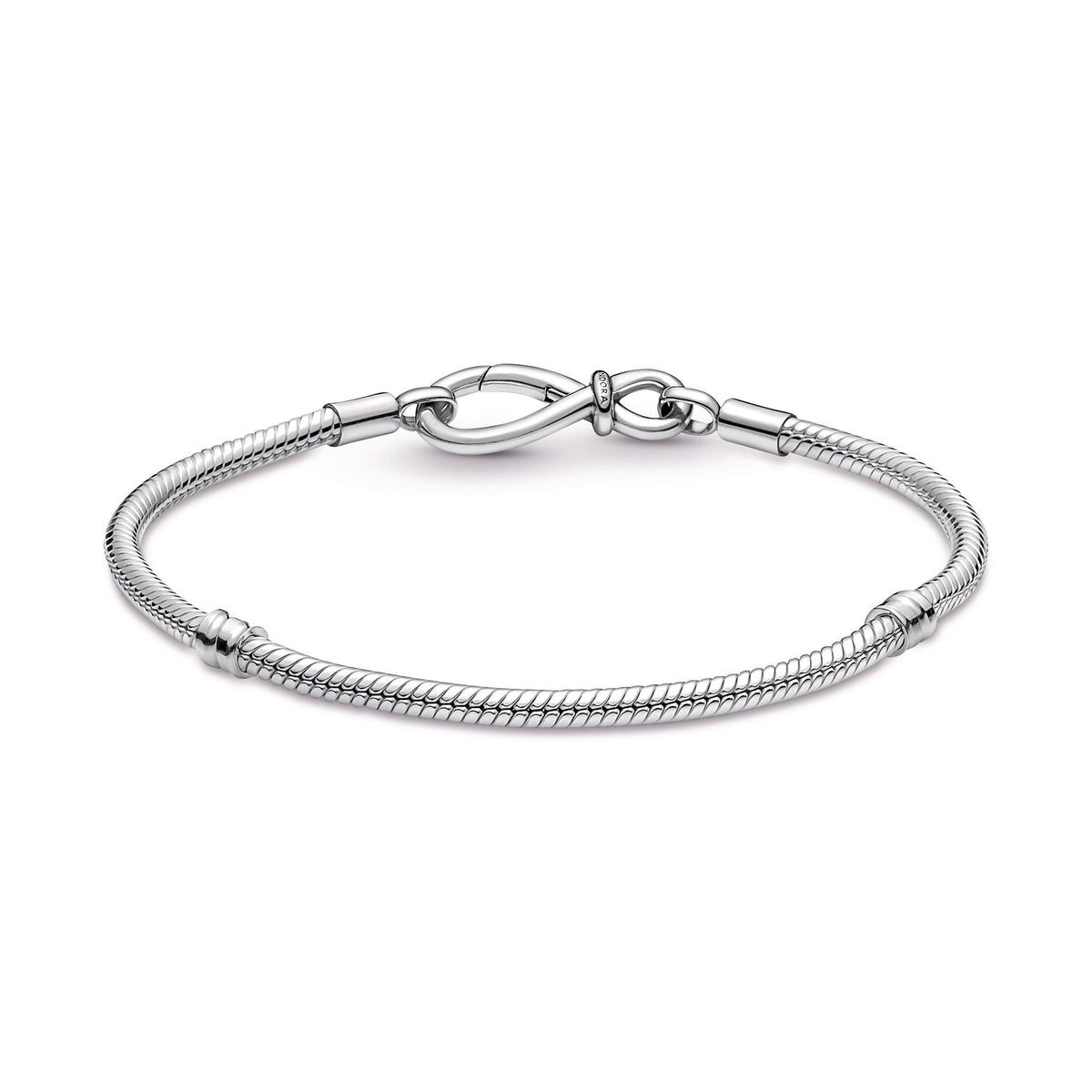 Chain Bracelet – Sterling Silver – Pandora Moments Infinity Knot Snake