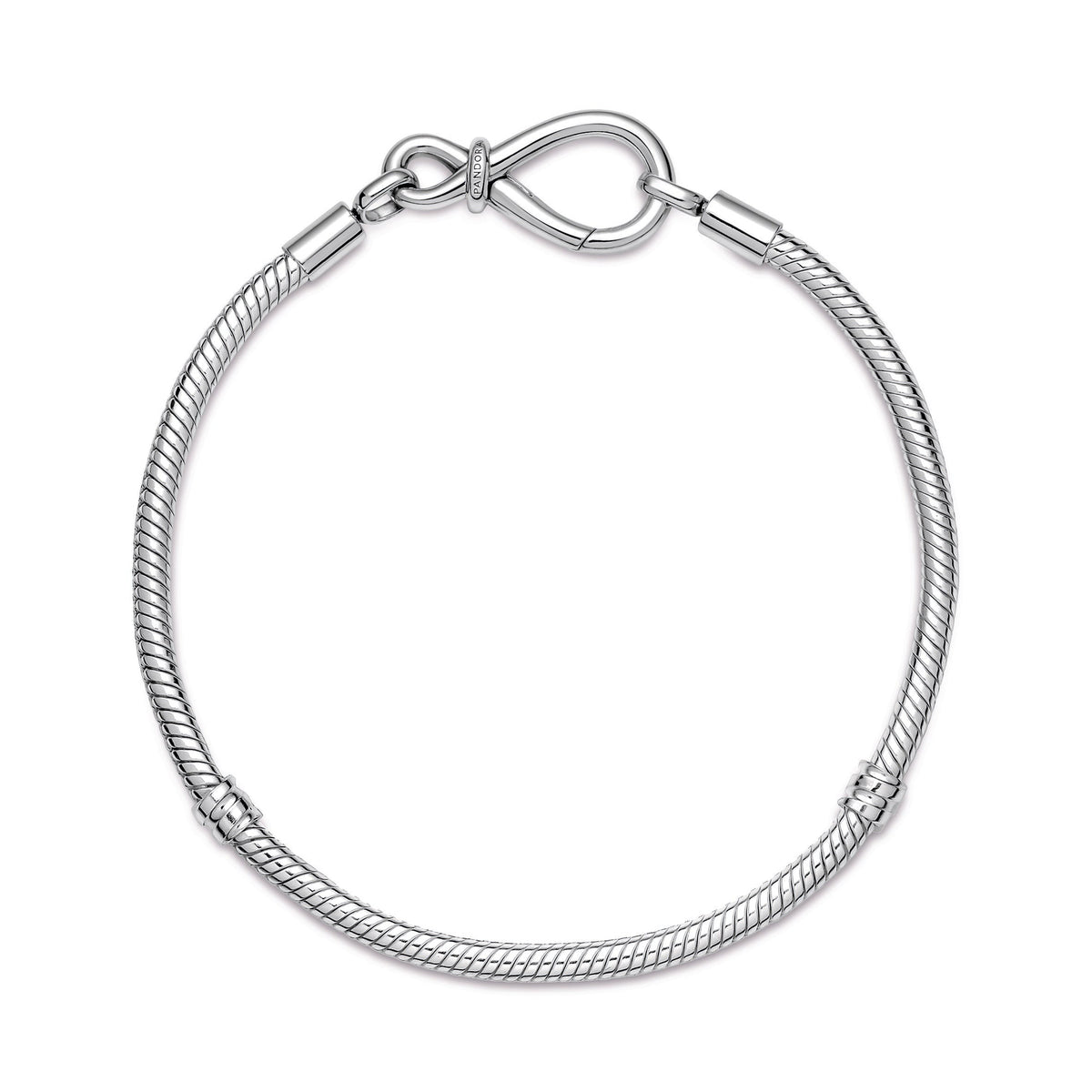Chain Bracelet – Sterling Silver – Pandora Moments Infinity Knot Snake