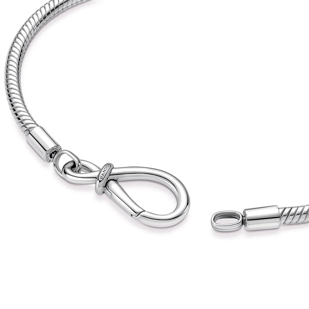 Chain Bracelet – Sterling Silver – Pandora Moments Infinity Knot Snake