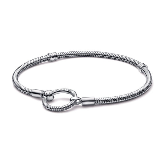 Chain Bracelet – Sterling Silver – Pandora Moments O Closure Snake