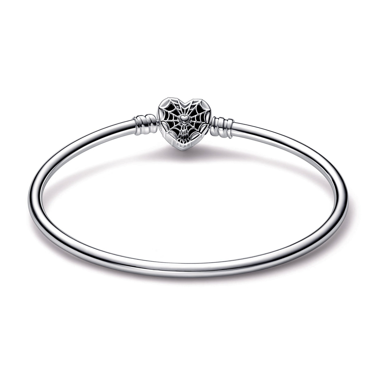Bangle – Sterling Silver – Pandora Moments Marvel Spider-Man Mask Clasp