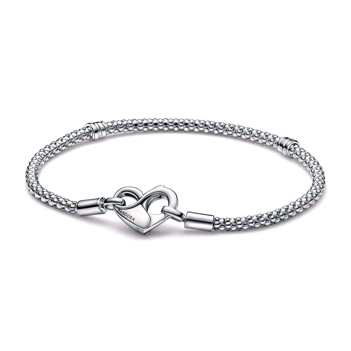 Chain Bracelet – Sterling Silver – Pandora Moments Studded