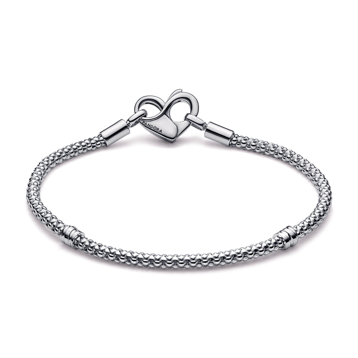 Chain Bracelet – Sterling Silver – Pandora Moments Studded