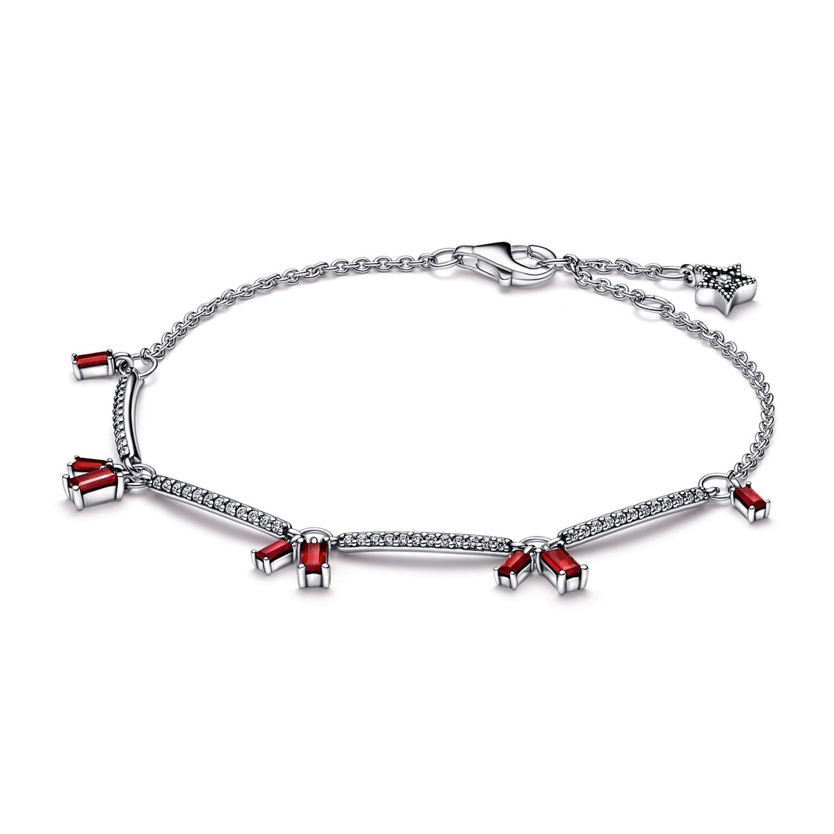 Bracelet – Sterling Silver – Firecracker Pavé Bars
