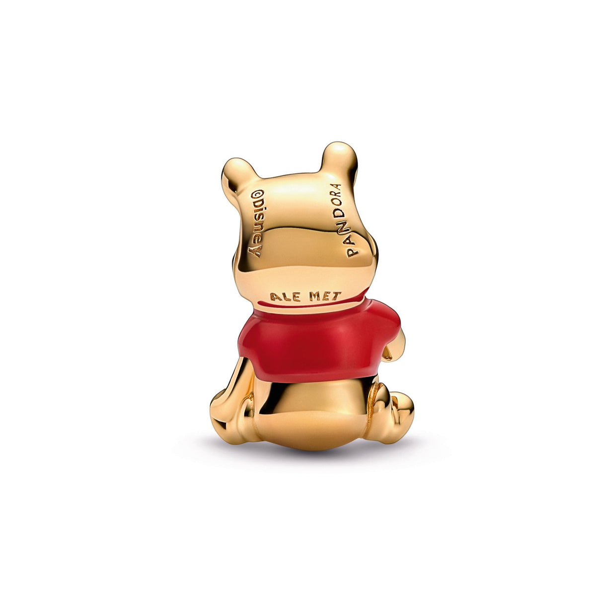 Charm – 14k Gold-Plated – Disney Winnie the Pooh Bear