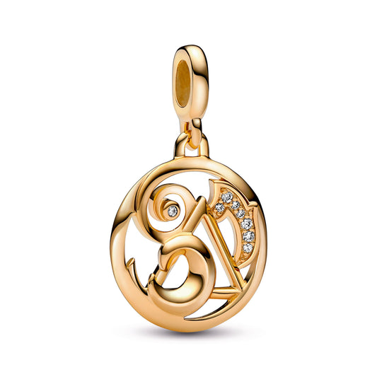 Charm – 14k Gold-Plated – Pandora ME The Elements Medallion