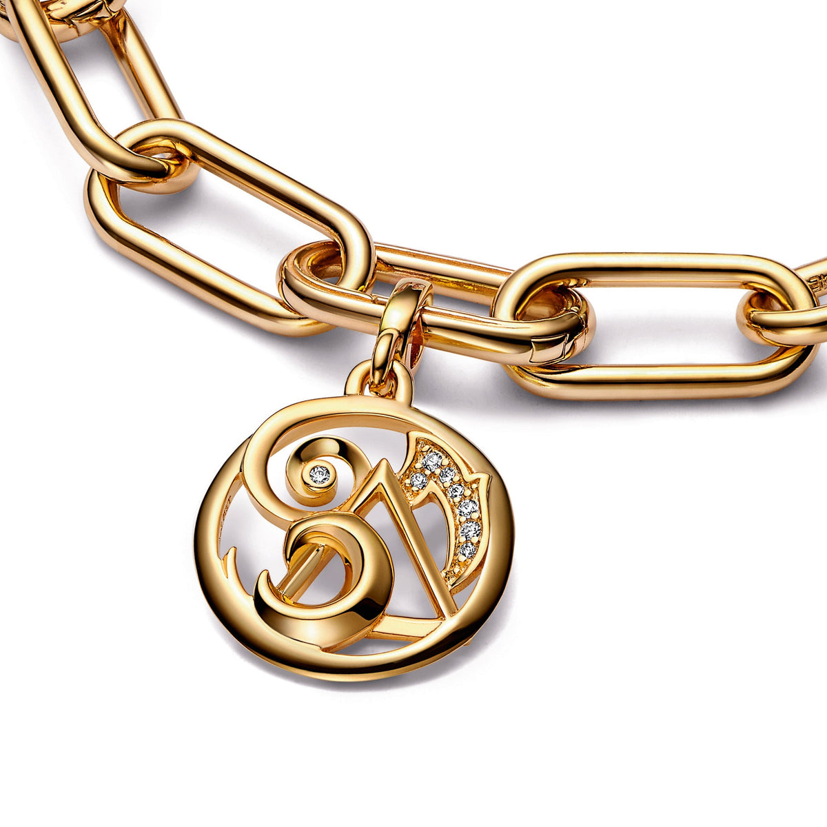 Charm – 14k Gold-Plated – Pandora ME The Elements Medallion