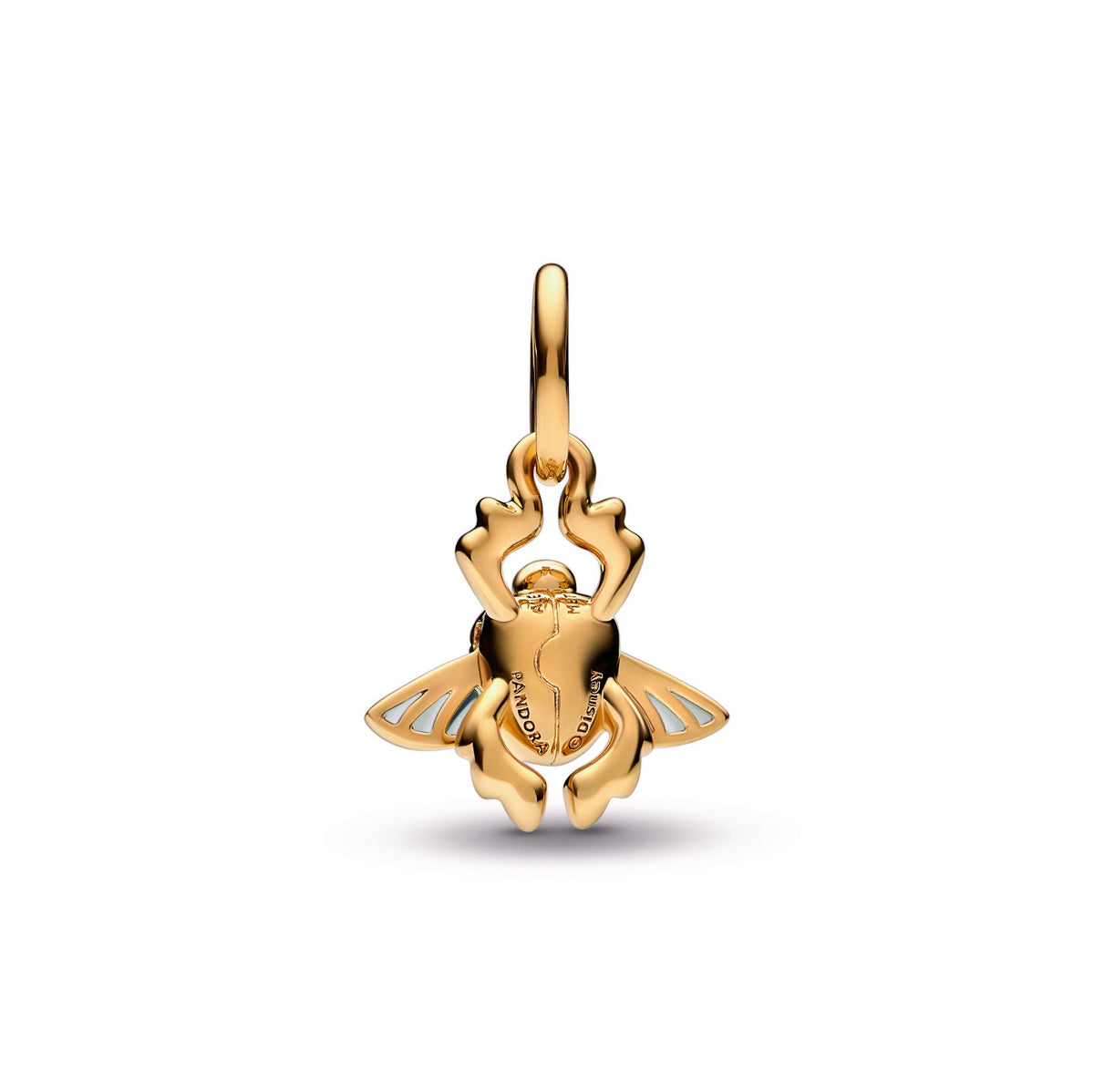 Dangle Charm – 14k Gold-Plated – Disney Aladdin Scarab Beetle