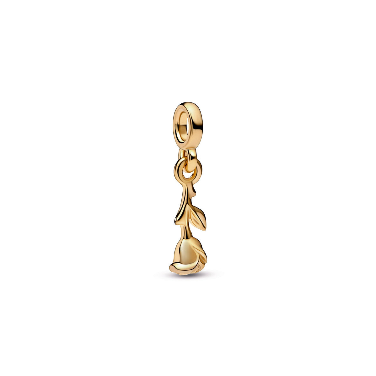 Charm – 14k Gold-Plated – Pandora ME Romance Rose Mini Dangle