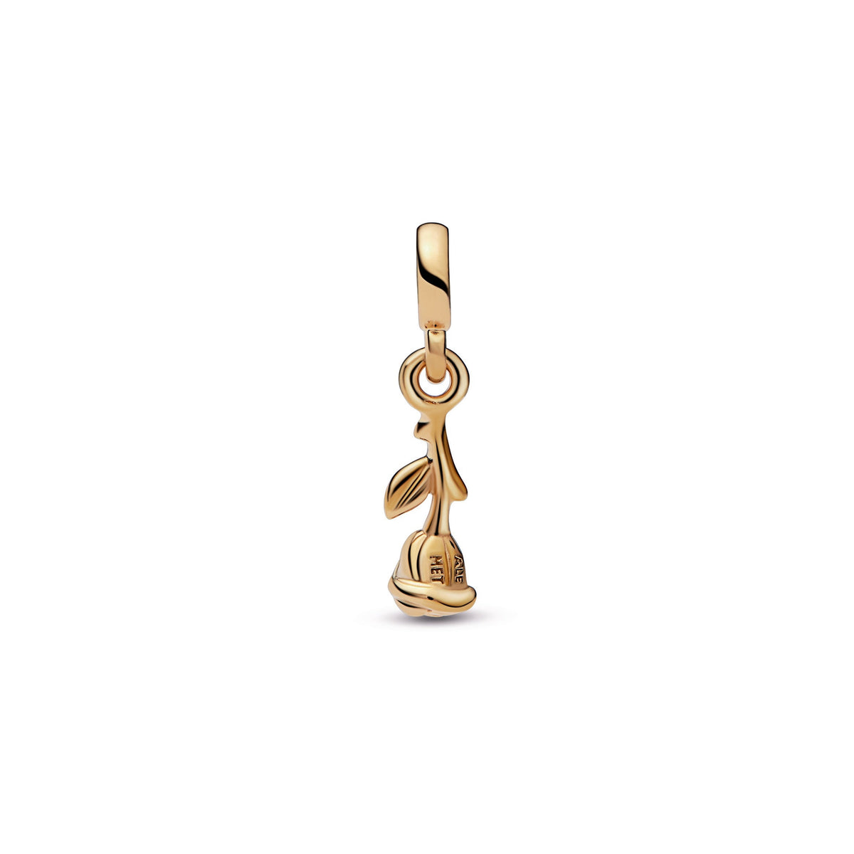 Charm – 14k Gold-Plated – Pandora ME Romance Rose Mini Dangle