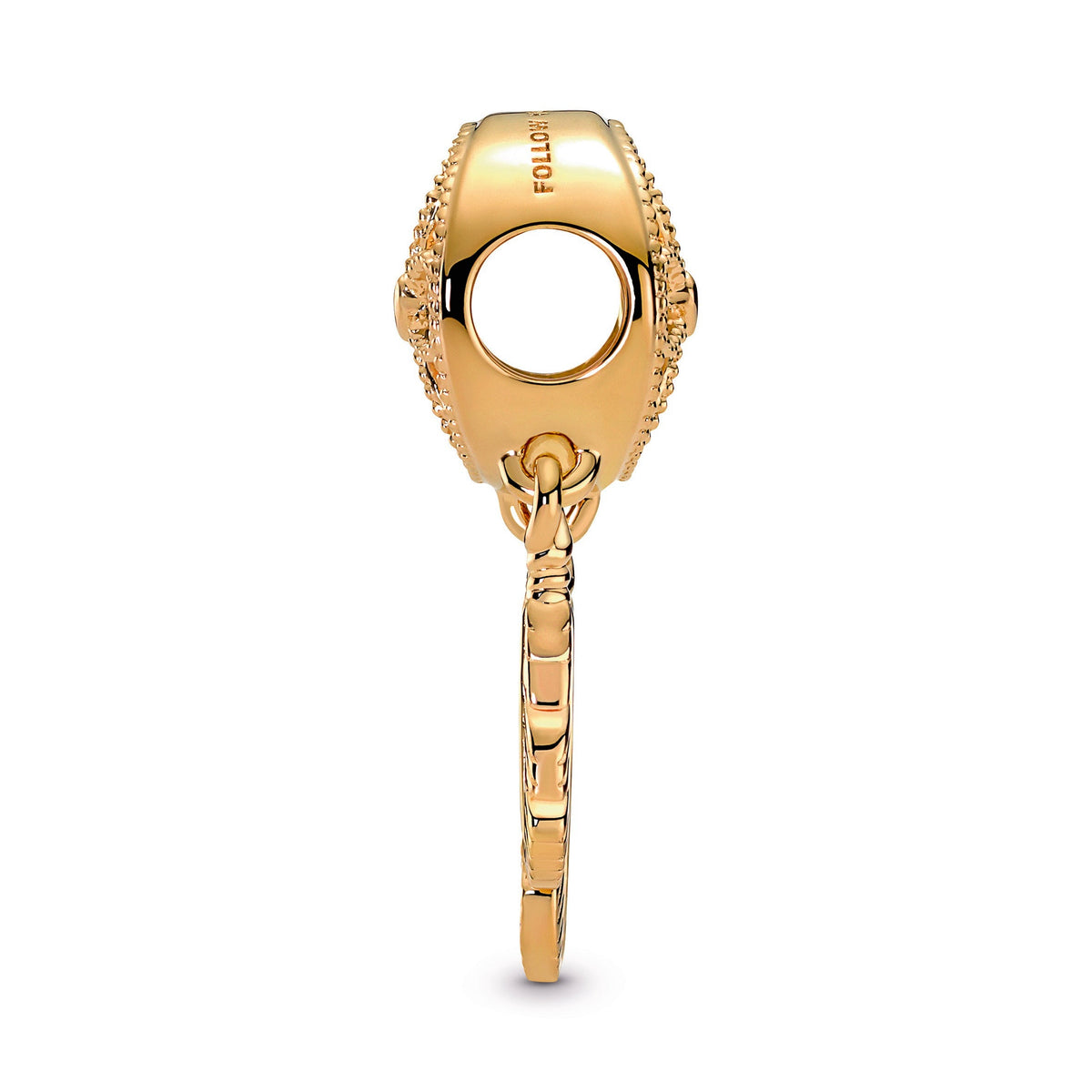 Charm – 14k Gold-Plated – Spiritual Dreamcatcher