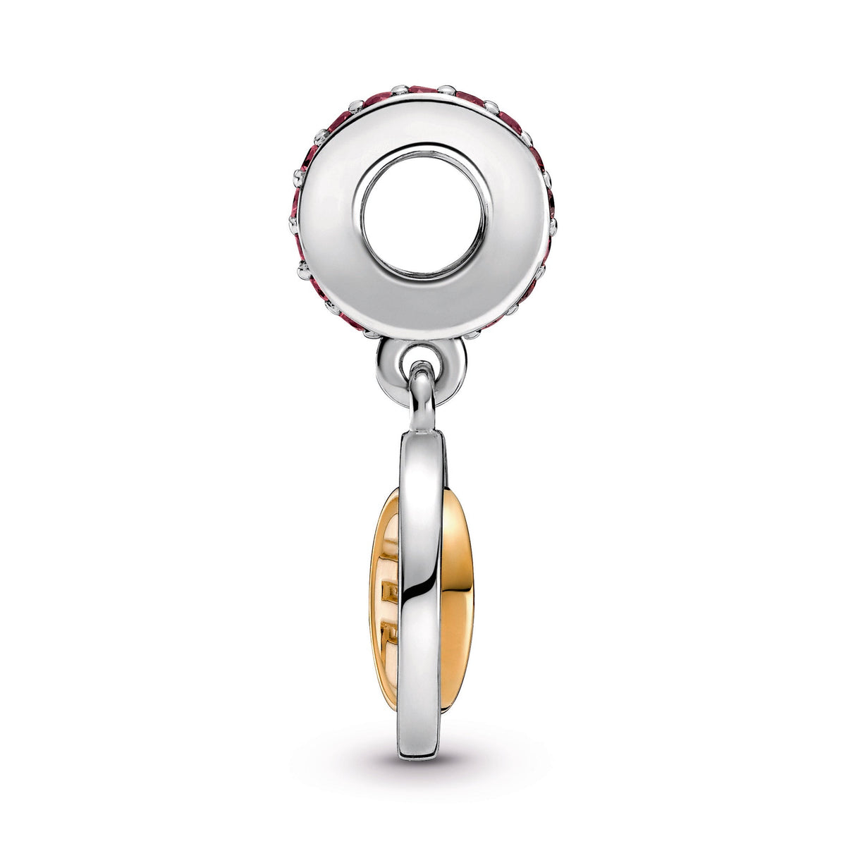 Dangle Charm – Sterling Silver – Spinning Lucky