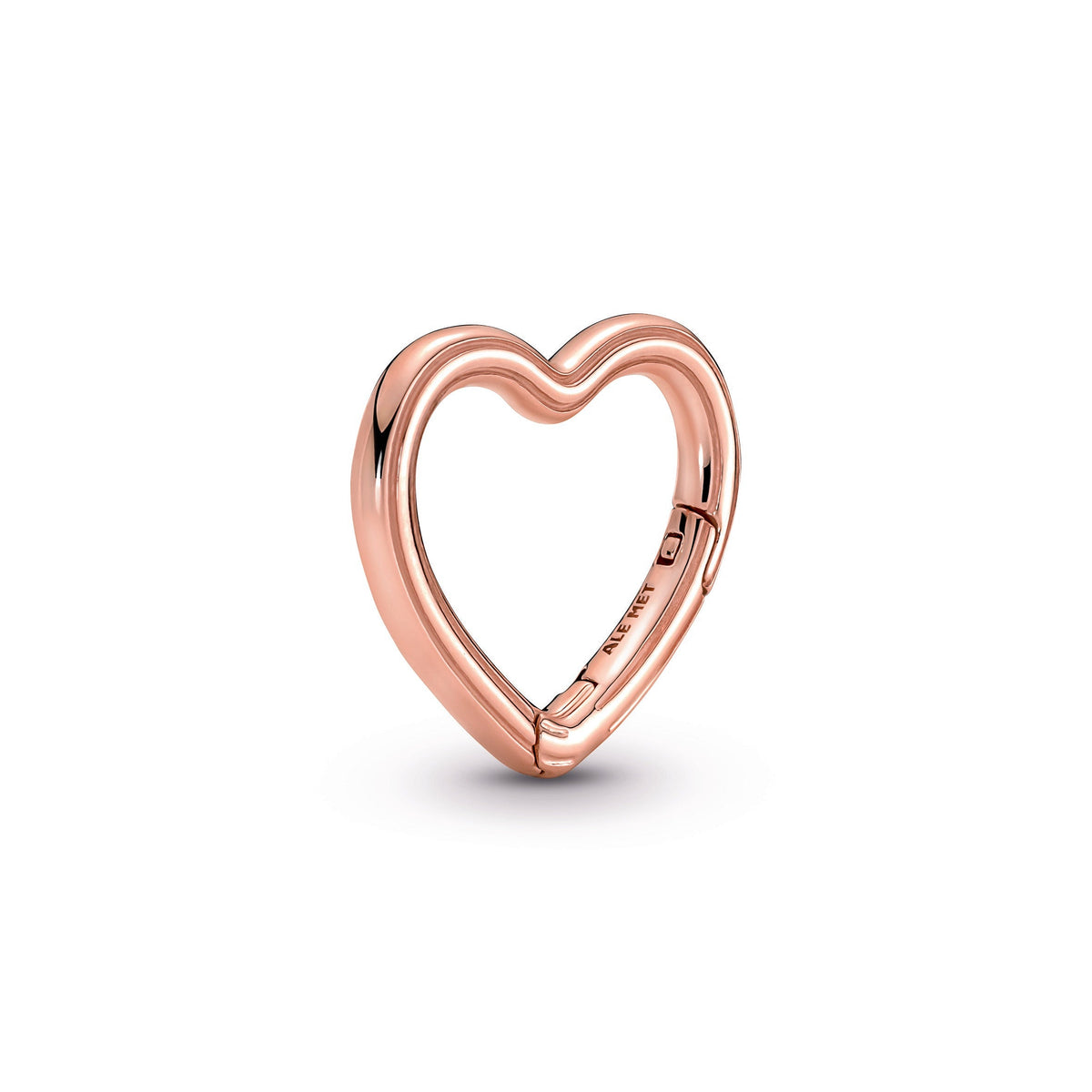 Charm – 14k Rose Gold-Plated – Pandora ME Styling Heart Connector