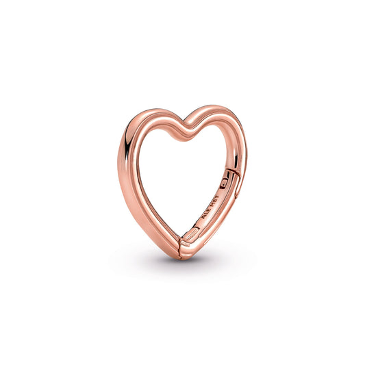Charm – 14k Rose Gold-Plated – Pandora ME Styling Heart Connector