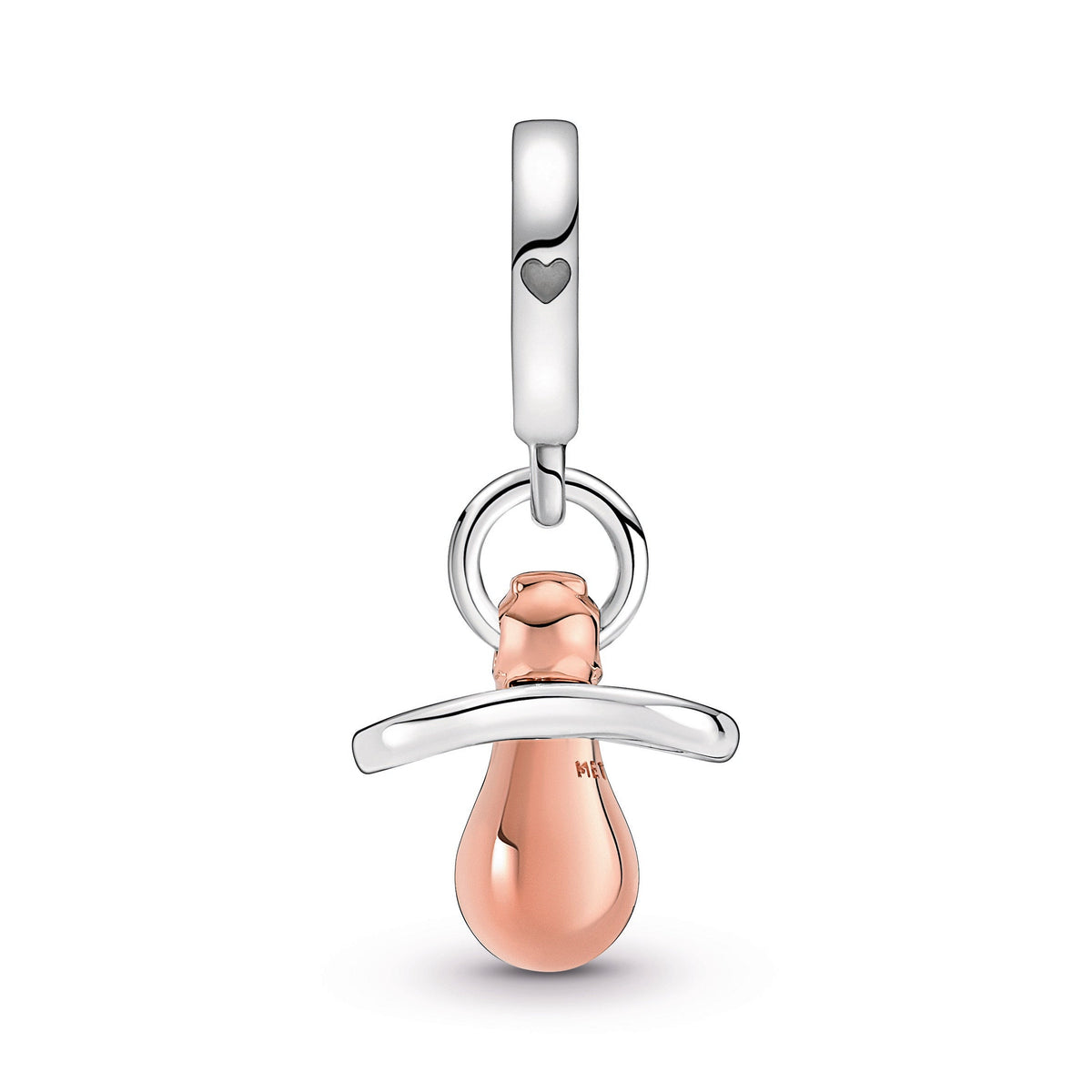 Dangle Charm – 14k Rose Gold-Plated – Baby Pacifier