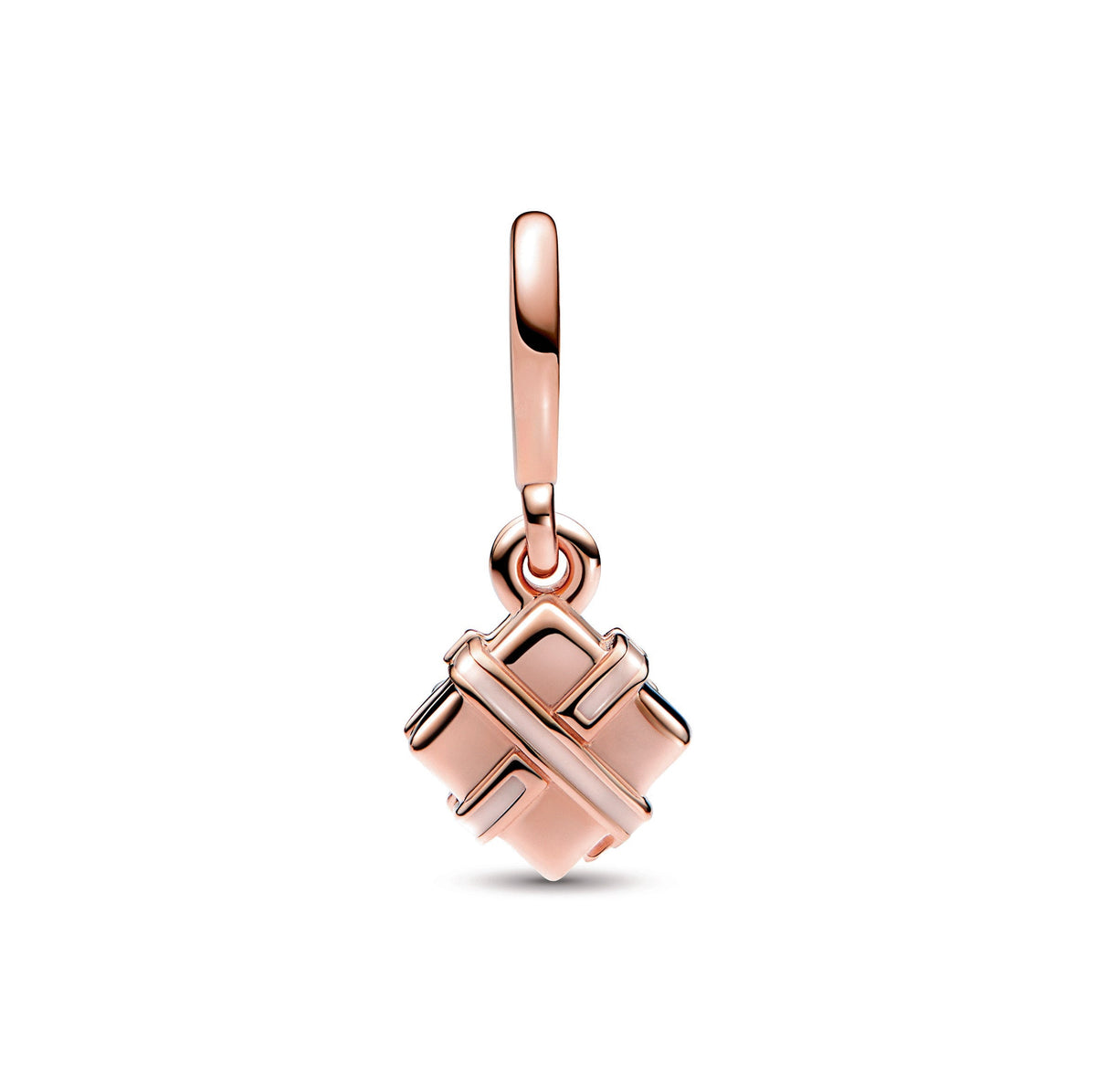 Dangle Charm – 14k Rose Gold-Plated – Openable Birthday Gift