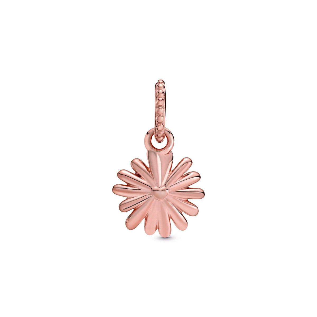 Dangle Charm – Pink Daisy Flower