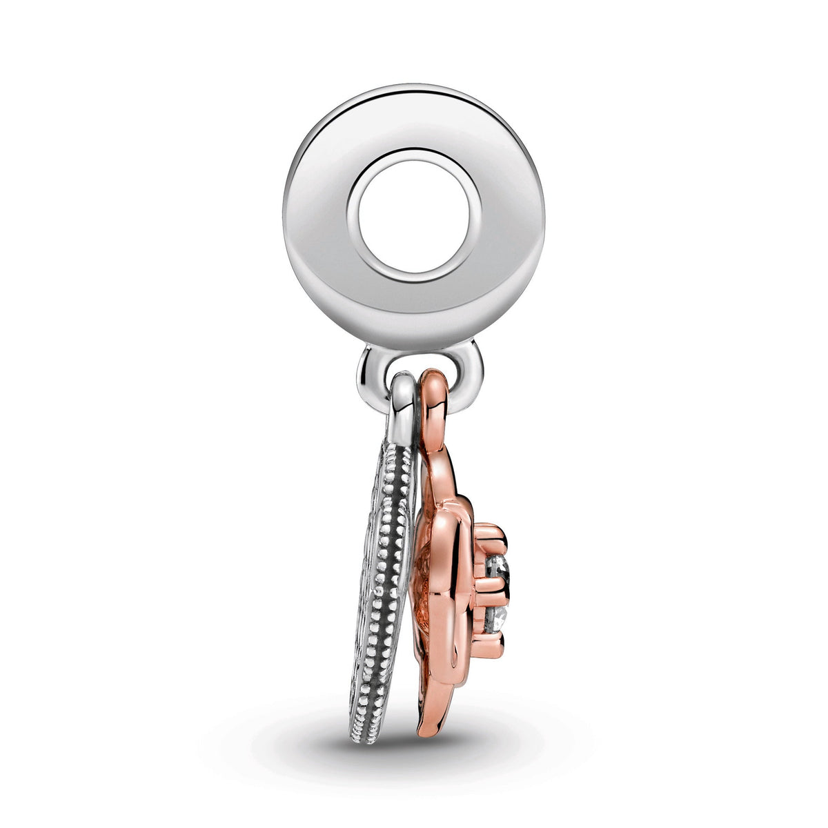 Dangle Charm – 14k Rose Gold-Plated – Two-tone Rose