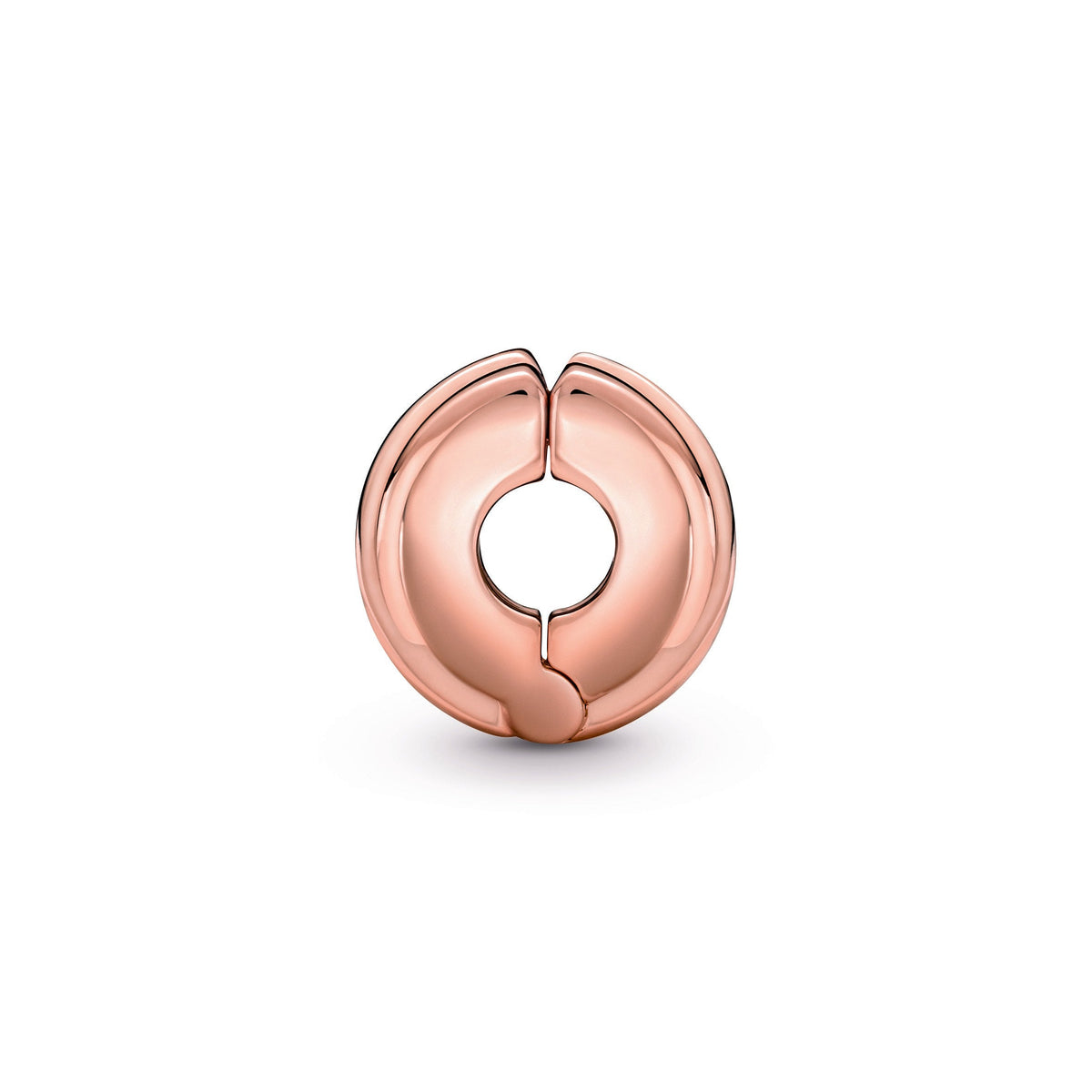 Clip Charm – 14k Rose Gold-Plated – Polished Ribbons
