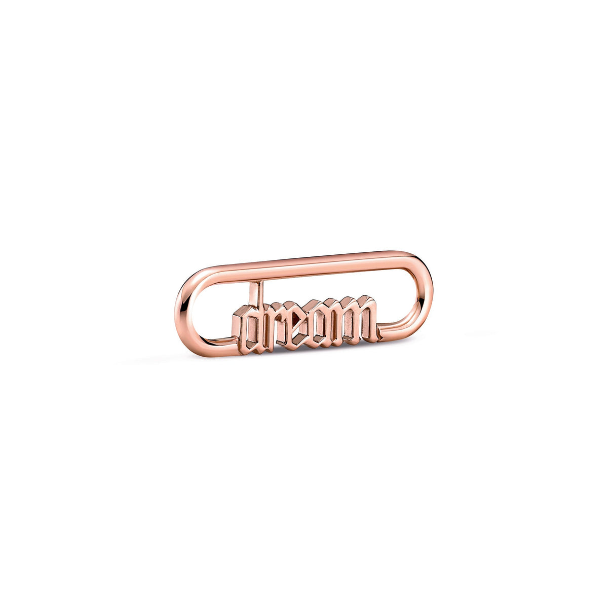 Necklace or Pendant – 14k Rose Gold-Plated – Pandora ME Styling Dream Word Link