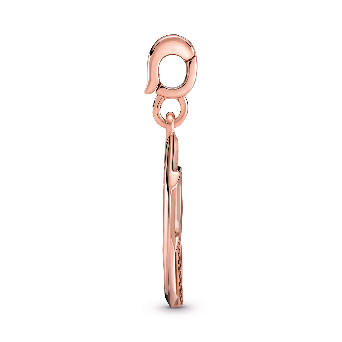 Charm – 14k Rose Gold-Plated – Pandora ME Light Me Up Medallion