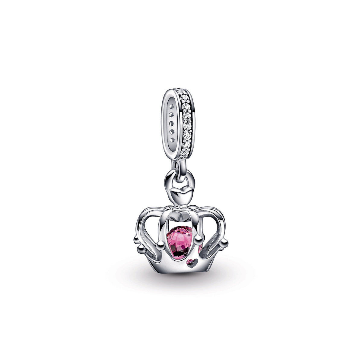 Dangle Charm – Sterling Silver – Regal Crown