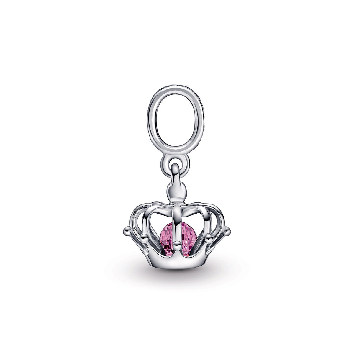 Dangle Charm – Sterling Silver – Regal Crown