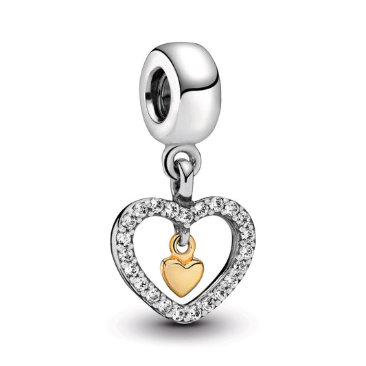 Charm – Sterling Silver – Forever in my Heart
