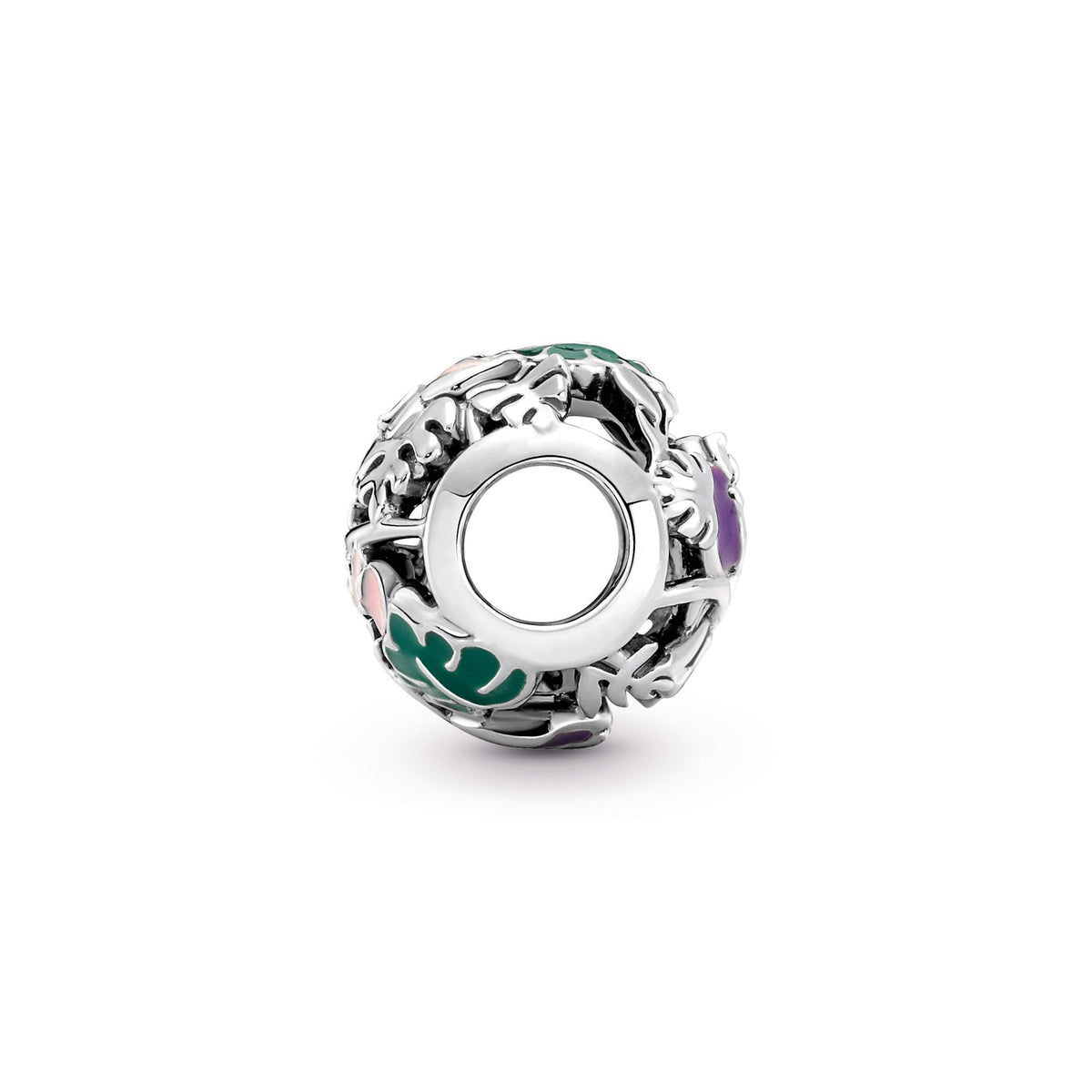 Charm – Sterling Silver – Jungle Creatures & Leaves