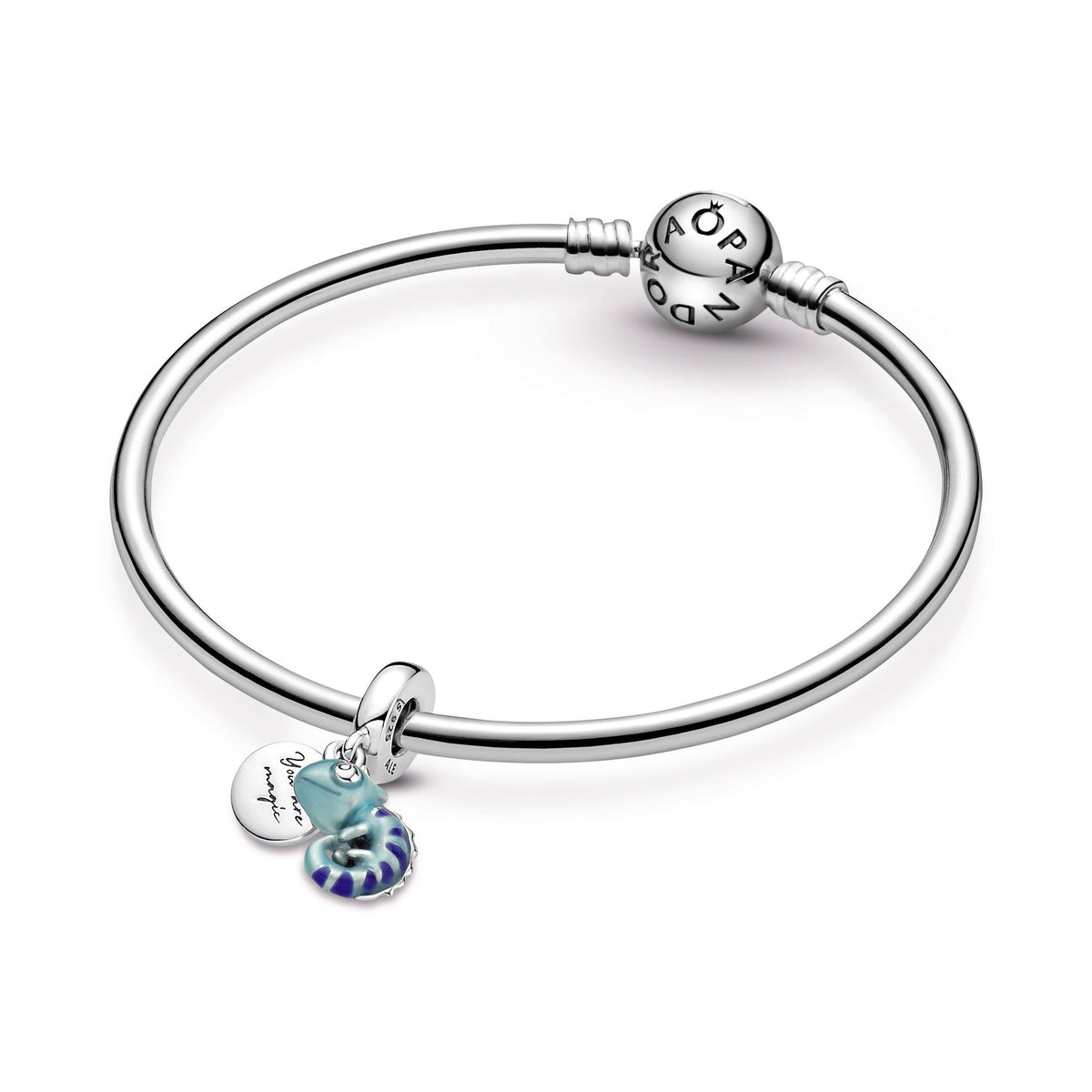 Dangle Charm – Sterling Silver – Colour-changing Chameleon