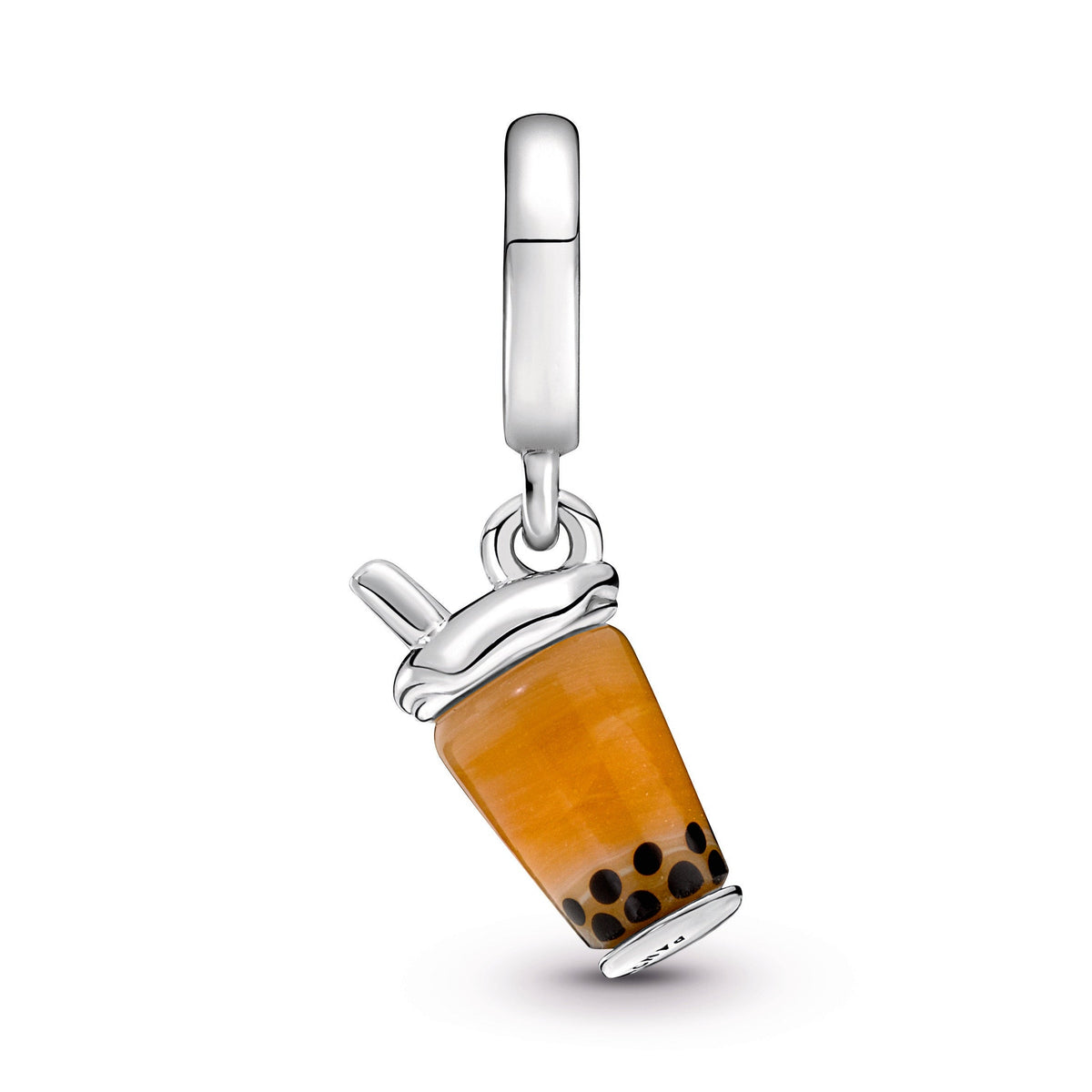 Dangle Charm – Sterling Silver – Murano Glass Bubble Tea