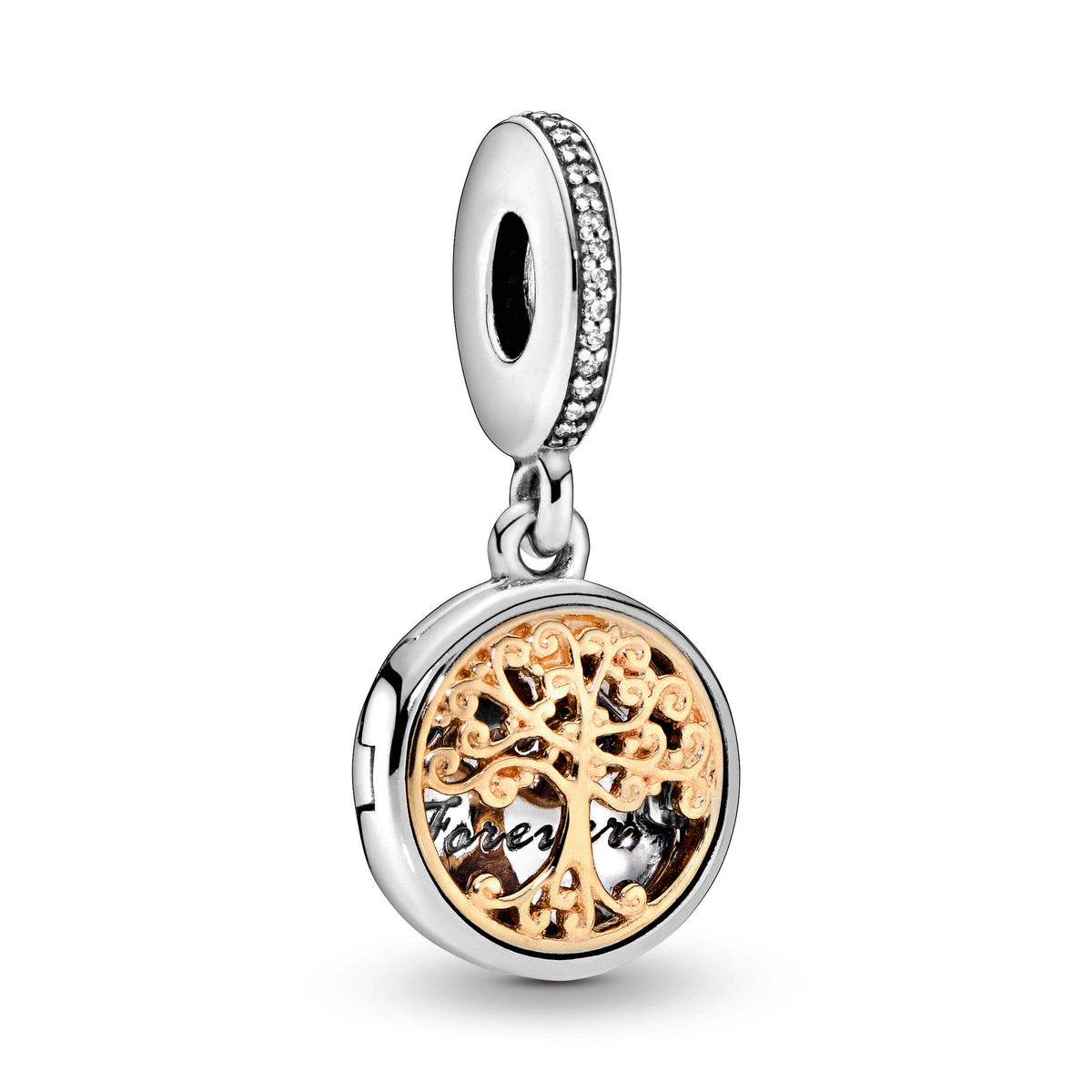 Dangle Charm – 14k Gold-Plated – Family Roots