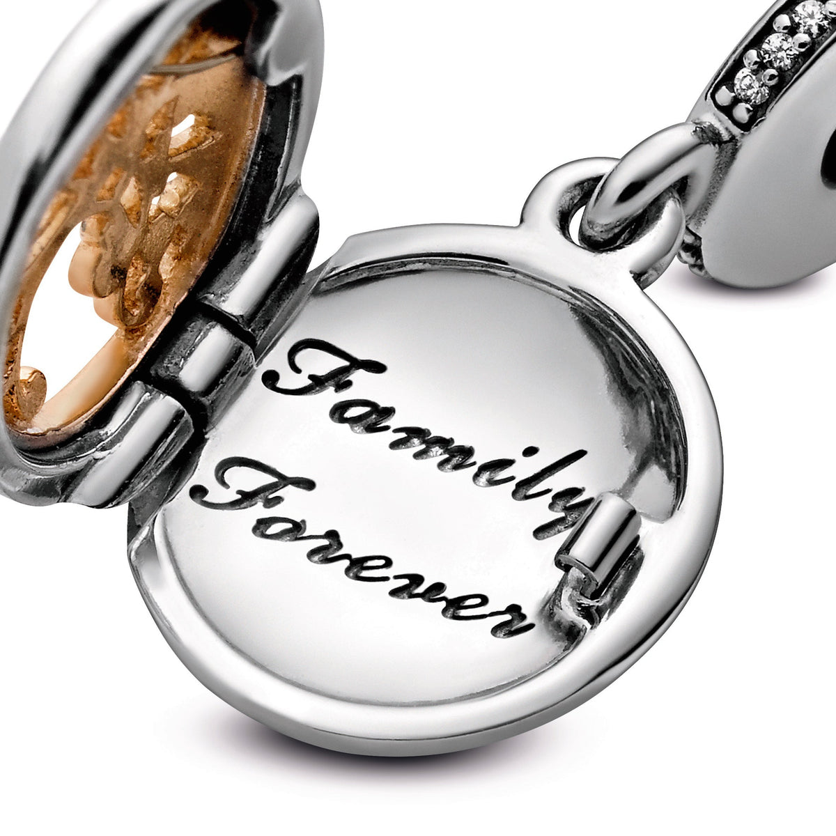 Dangle Charm – 14k Gold-Plated – Family Roots