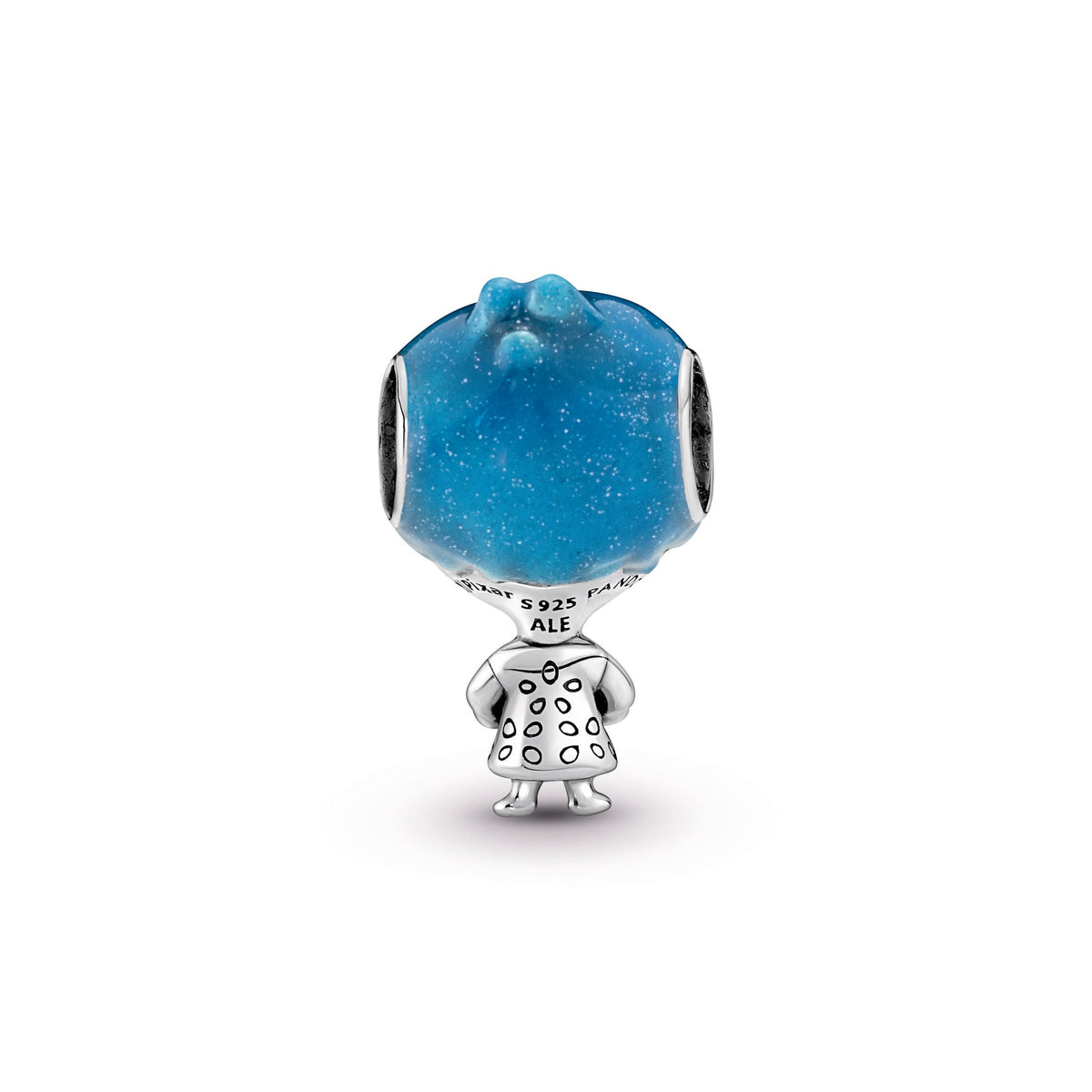 Charm – Sterling Silver – Disney Pixar Joy Glow-in-the-dark Memory Orb